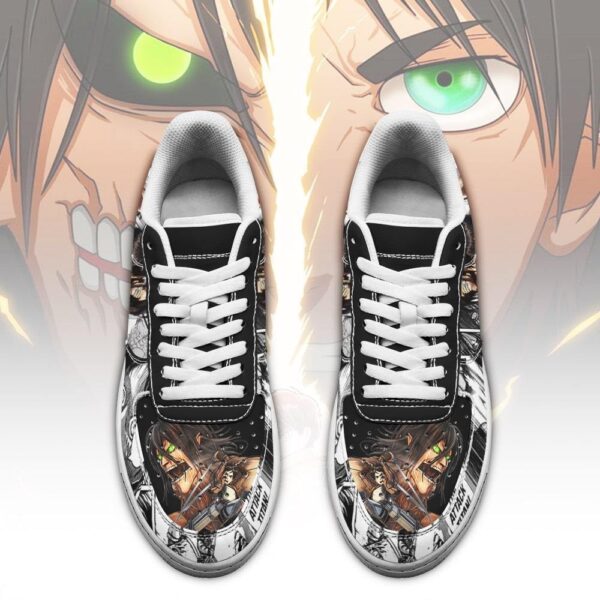 Baskets Air Force 1 Eren Titan – L’Attaque des Titans – Image 2