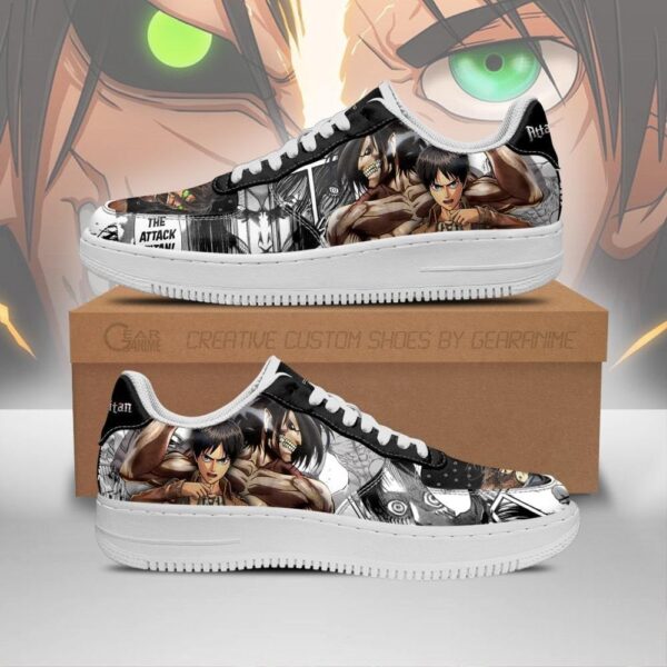 Baskets Air Force 1 Eren Titan – L’Attaque des Titans