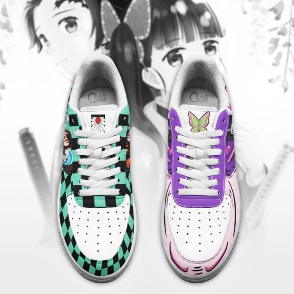 Baskets Air Force 1 Tanjiro & Kanao – Demon Slayer – Image 4