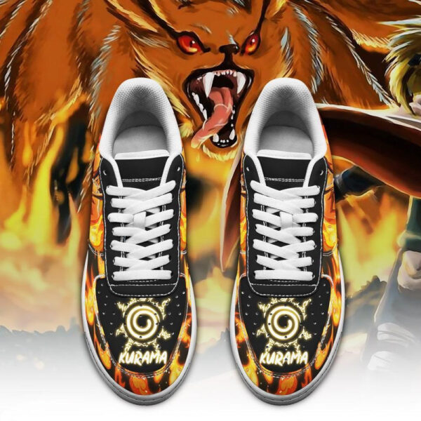 Baskets Air Force 1 Kurama (bête à queues) – Naruto – Image 2