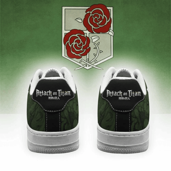 Baskets Air Force 1 Régiment de Garnison – L’Attaque des Titans – Image 3