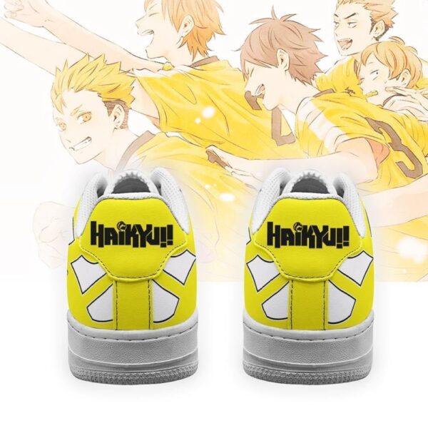 Baskets Air Force 1 Haikyuu!! Johzenji – Équipe de volley – Image 3