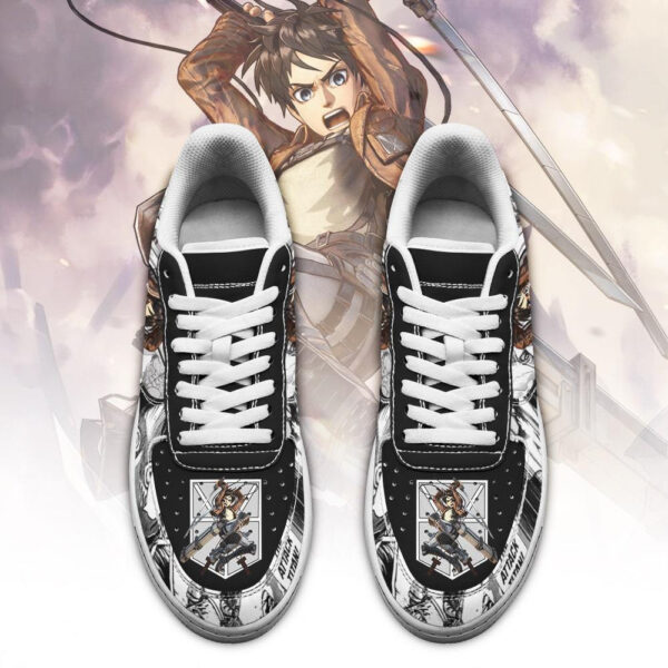 Baskets Air Force 1 Eren – L’Attaque des Titans – Image 2