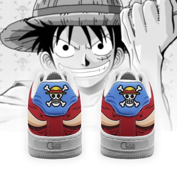 Baskets Air Force 1 Luffy – Gomu Gomu – One Piece – Image 3