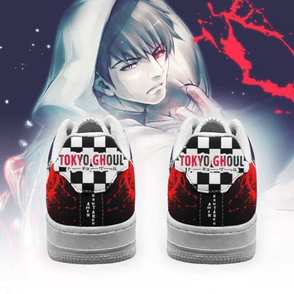 Baskets Air Force 1 Koutarou – Tokyo Ghoul – Motif damier – Image 3