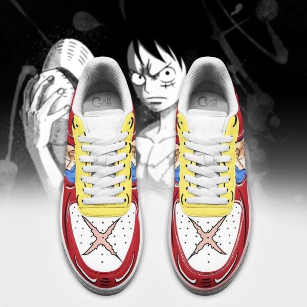 Baskets Air Force 1 Luffy – Gomu Gomu – One Piece – Image 4