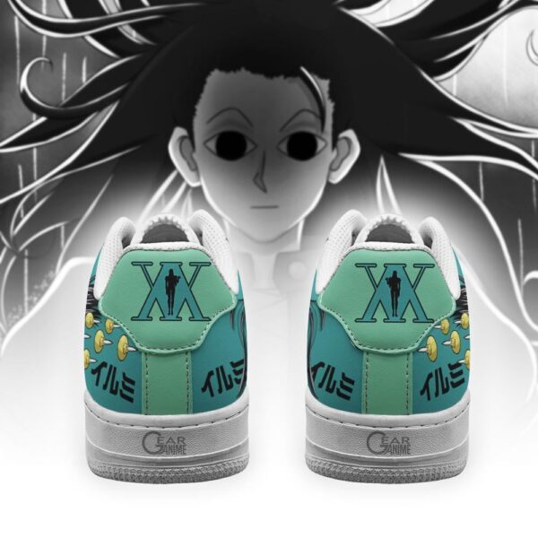 Baskets Air Force 1 Illumi Zoldyck – Hunter x Hunter – Chaussures d’anime – Image 4