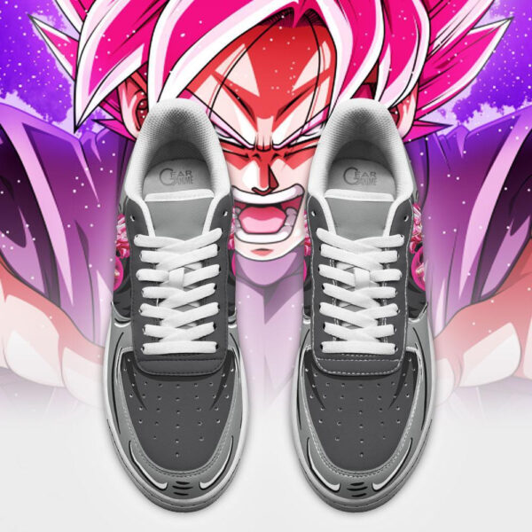 Baskets Air Force 1 Goku Black Rose – Dragon Ball – Style sombre – Image 4