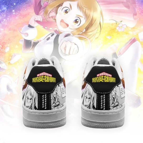 Baskets Air Force 1 Ochaco Uraraka – Cadeau fans – My Hero Academia – Image 3