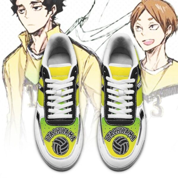 Baskets Air Force 1 Haikyuu!! Itachiyama – Uniforme scolaire – Image 2