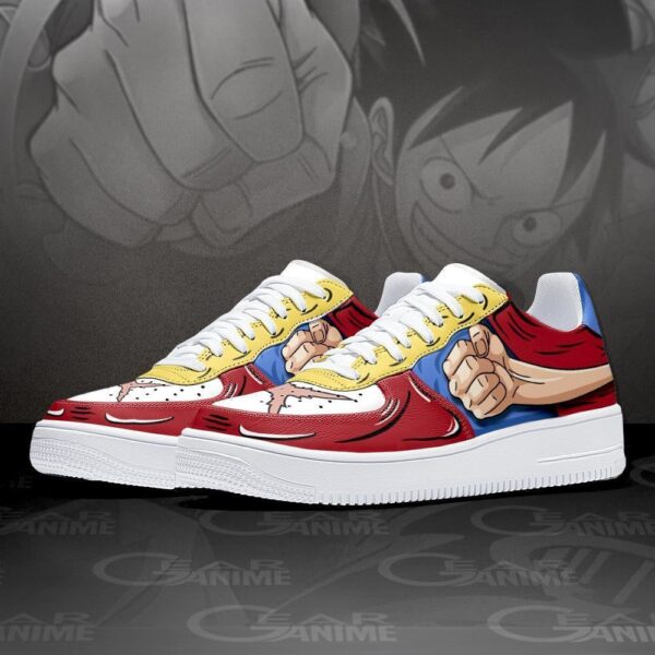 Baskets Air Force 1 Luffy – Gomu Gomu – One Piece – Image 2
