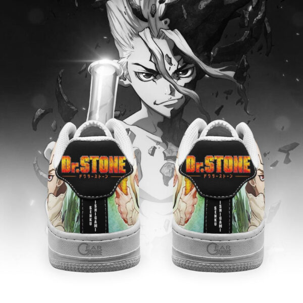 Baskets Air Force 1 Senku Ishigami – Dr. Stone – Design animé – Image 3
