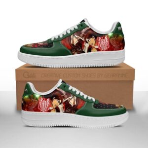 Baskets Air Force 1 Eren Yeager – L’Attaque des Titans