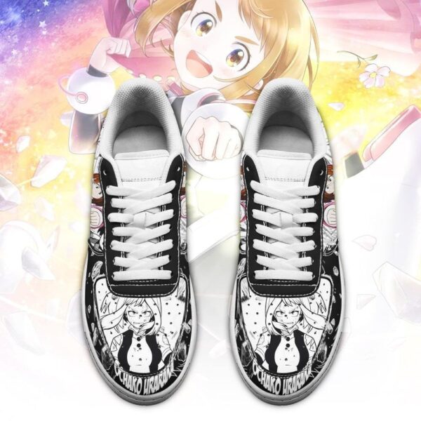 Baskets Air Force 1 Ochaco Uraraka – Cadeau fans – My Hero Academia – Image 2