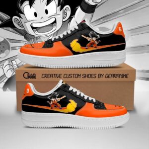 Baskets Air Force 1 Goku sur Kinto-Un – Dragon Ball – Style animé