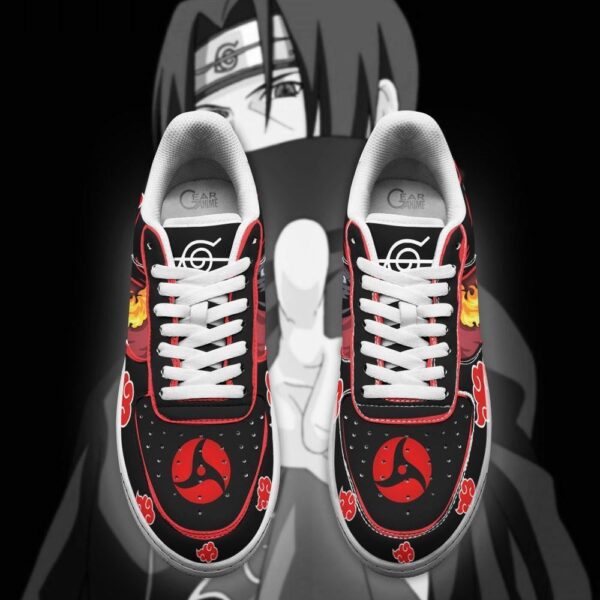 Baskets Air Force 1 Itachi – Jutsu boule de feu - Baskets Naruto – Image 3