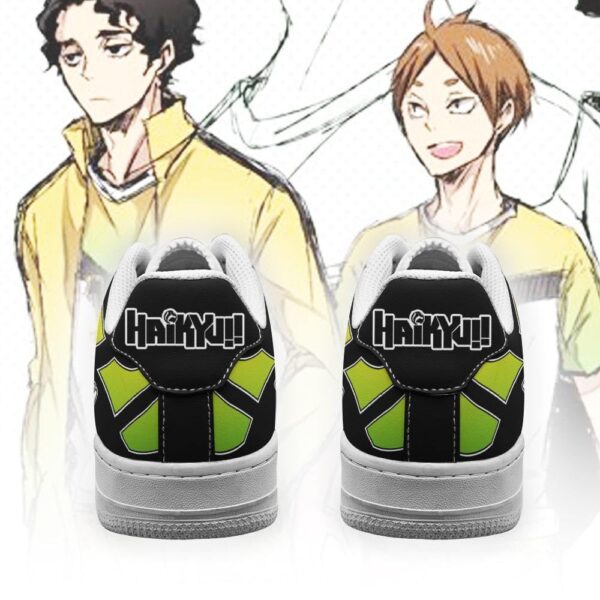 Baskets Air Force 1 Haikyuu!! Itachiyama – Uniforme scolaire – Image 3