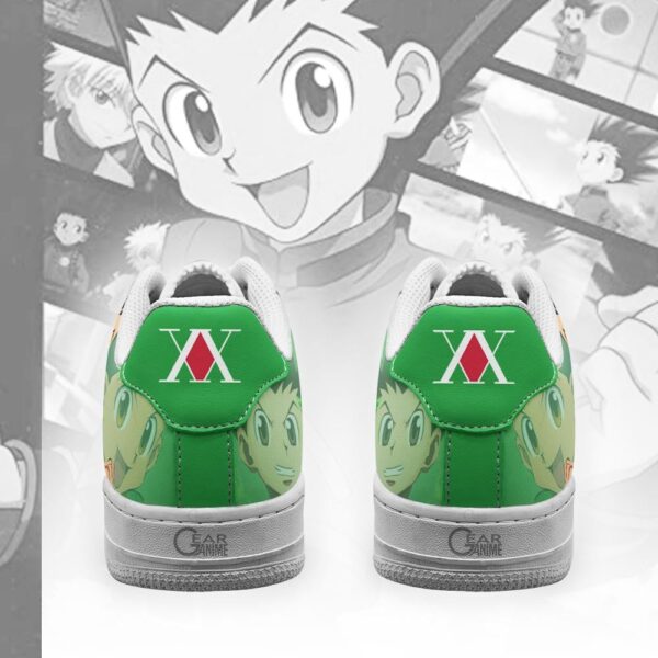 Baskets Air Force 1 Gon Freecss – Hunter x Hunter – Chaussures d’anime 2 – Image 3