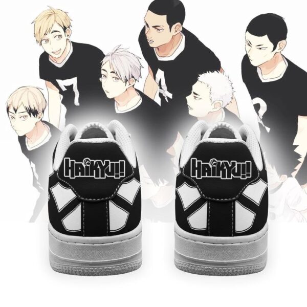 Baskets Air Force 1 Haikyuu!! Inarizaki – Uniforme scolaire – Image 3