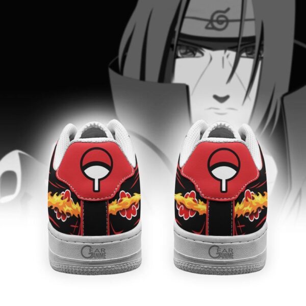 Baskets Air Force 1 Itachi – Jutsu boule de feu - Baskets Naruto – Image 4