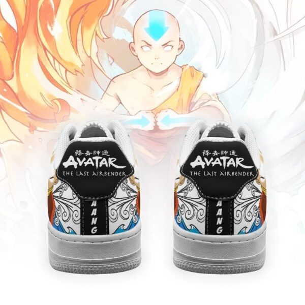 Baskets Air Force 1 Avatar Aang – Les 4 nations – Image 3