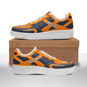 Baskets Air Force 1 Haikyuu!! Karasuno – Uniforme scolaire