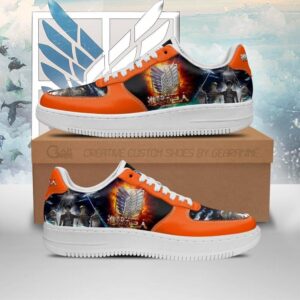 Baskets Air Force 1 L’Attaque des Titans – Modèle AOT