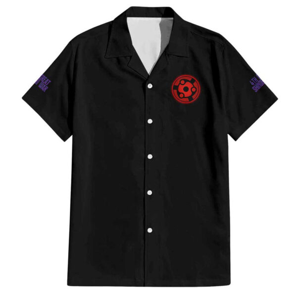 Chemise hawaïenne 4e Grande Guerre Ninja - Naruto Shippuden - Maison Otaku