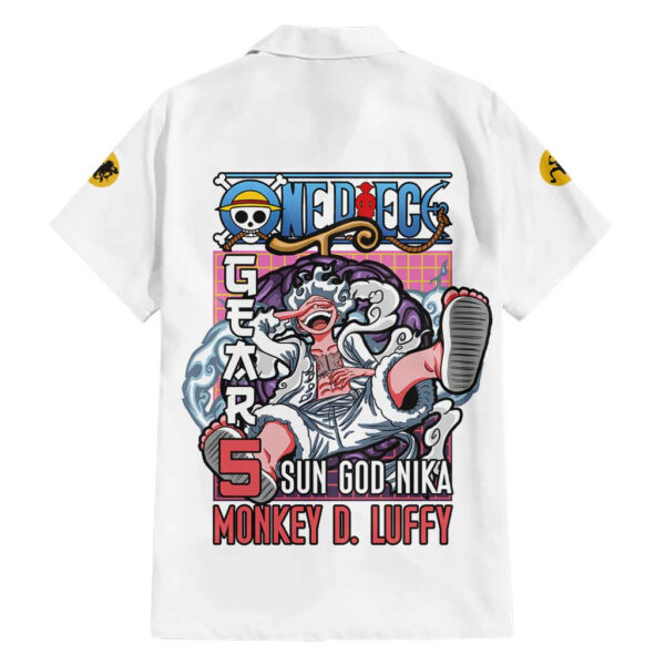 Chemise hawaïenne Luffy Gear 5 - One Piece - Maison Otaku – Image 2