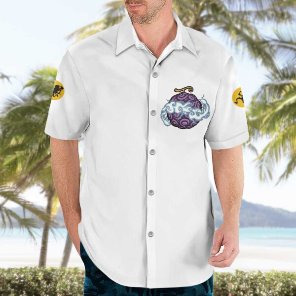 Chemise hawaïenne Luffy Gear 5 - One Piece - Maison Otaku – Image 3