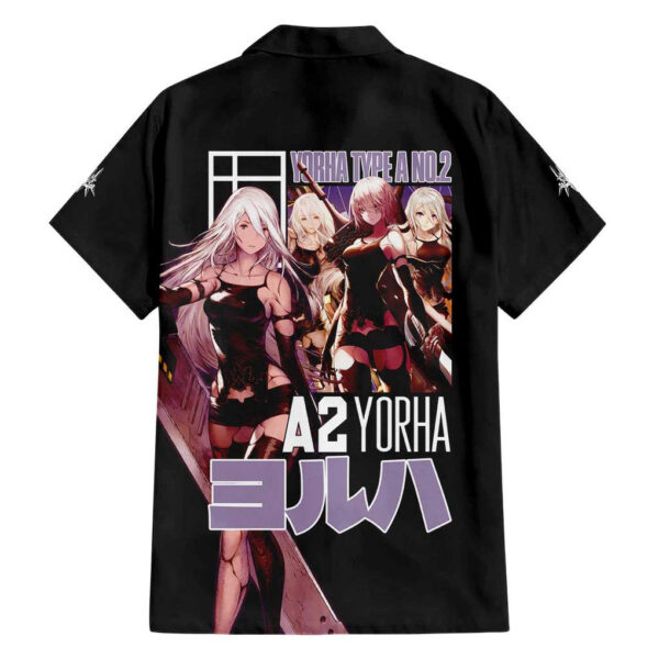 Chemise hawaïenne A2 - NieR:Automata - Maison Otaku – Image 2