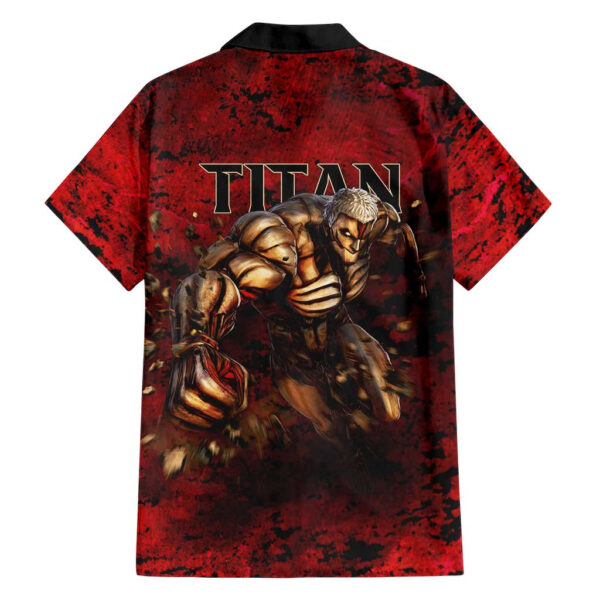 Chemise hawaïenne Titan Cuirassé – L’Attaque des Titans - Maison Otaku – Image 2