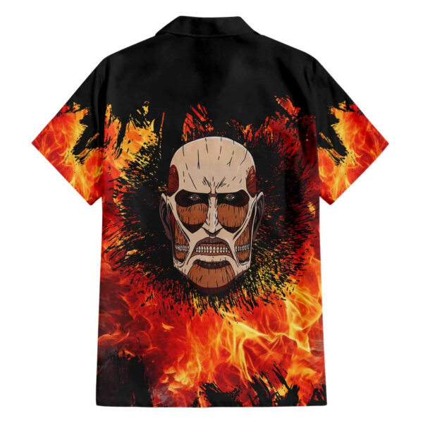 Chemise hawaïenne Titan Colossal – L’Attaque des Titans - Maison Otaku – Image 2