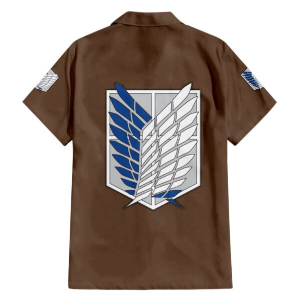 Chemise hawaïenne Levi Ackerman – L’Attaque des Titans - Maison Otaku – Image 2