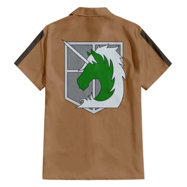 Chemise hawaïenne Brigade Spéciale – L’Attaque des Titans - Maison Otaku – Image 2