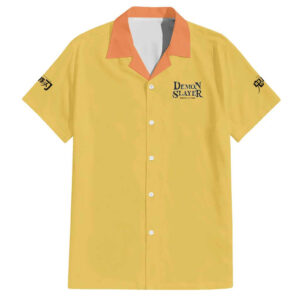 Chemise hawaïenne Zenitsu version 2 - Demon Slayer - Maison Otaku