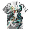Chemise hawaïenne Aigis - Persona - style cyber - Maison Otaku