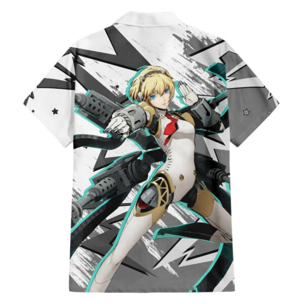 Chemise hawaïenne Aigis - Persona - style cyber - Maison Otaku – Image 2