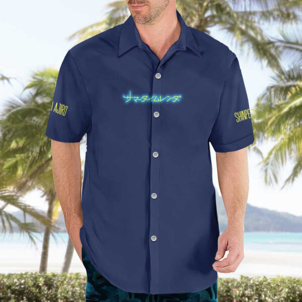 Chemise hawaïenne Shinpei Ajiro - Summer Time Rendering - Maison Otaku – Image 3