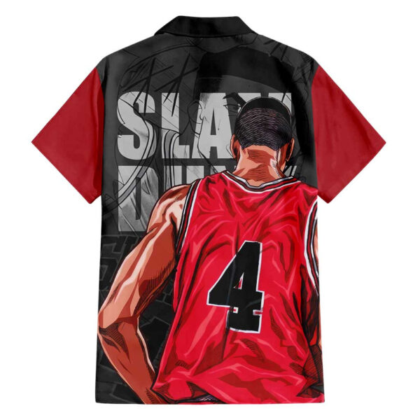 Chemise hawaïenne Takenori Akagi - Slam Dunk - Maison Otaku – Image 2