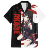 Chemise hawaïenne Akame - Akame ga Kill! - style grunge sanglant - Maison Otaku