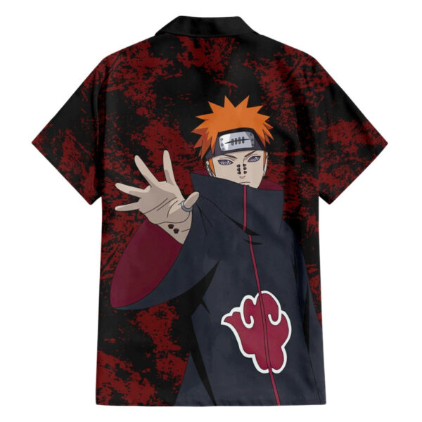 Chemise hawaïenne Pain - Akatsuki - motif tie & dye - Maison Otaku – Image 2