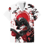 Chemise hawaïenne Sasori – Akatsuki – style japonais – Maison Otaku