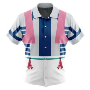 Chemise hawaïenne Akaza L’Attaque des Titans - Maison Otaku