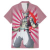 Chemise hawaïenne Akaza - Demon Slayer - Maison Otaku