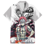 Chemise hawaïenne Akaza – Demon Slayer – Maison Otaku