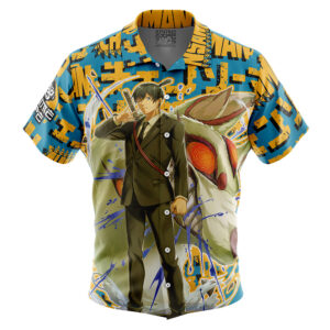 Chemise hawaïenne Aki Chainsaw Man - Maison Otaku