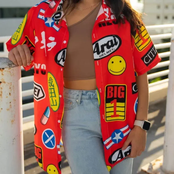 Chemise hawaïenne Akira Full Décalques - Maison Otaku – Image 3