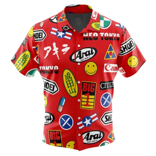 Chemise hawaïenne Akira Full Décalques - Maison Otaku