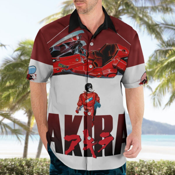 Chemise hawaïenne Akira – Shotaro Kaneda - Maison Otaku – Image 3